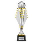 Trionfo Turmpokal SO605 Silber-Gold mit Gravur
