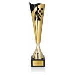 Schach Pokal 3164 Gold-Schwarz mit Gravur