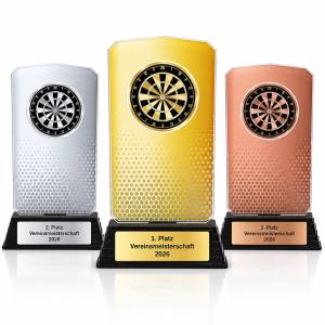 Darts Acrylpokal mit Gravur