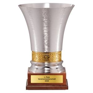 Maestro Pokal 1296 versilbert mit Gravur