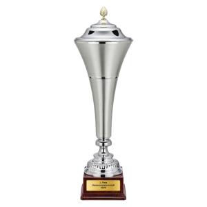 Maestro Pokal 1602 versilbert mit Gravur