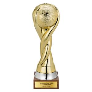 Maestro Trophäe 1614 versilbert mit Gravur