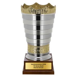 Maestro Pokal 1757 versilbert mit Gravur