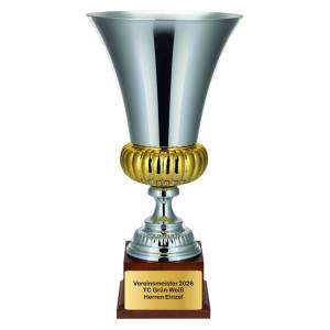 Maestro Pokal 1852 versilbert mit Gravur