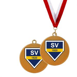 Medaille 50 mm mit Farbdruck – eigenes Logo