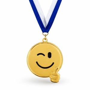 Smiley Medaille 50mm ST-9305