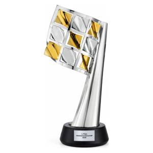 Trionfo Zielflaggen-Trophäe 1301 mit Gravur
