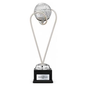 Trionfo Basketball-Trophäe 25100 Perlmutt mit Gravur