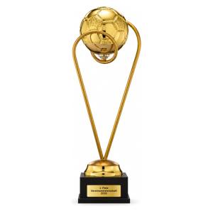 Trionfo Fußball-Trophäe 25120 Gold mit Gravur