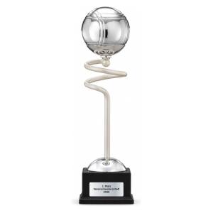 Trionfo Boccia-Trophäe 25130 Perlmutt mit Gravur
