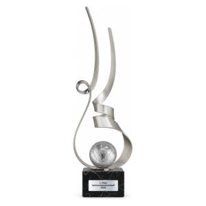 Trionfo Tennis-Trophäe 26120 Silber mit Gravur