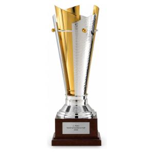 Trionfo Pokal 430 Silber-Gold mit Gravur