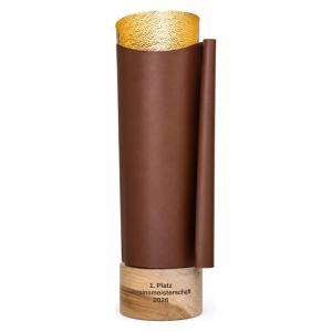 Trionfo Pokal 555 Braun-Gold mit Gravur