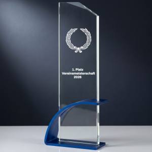 Glaspokal W585.09 mit Lasergravur