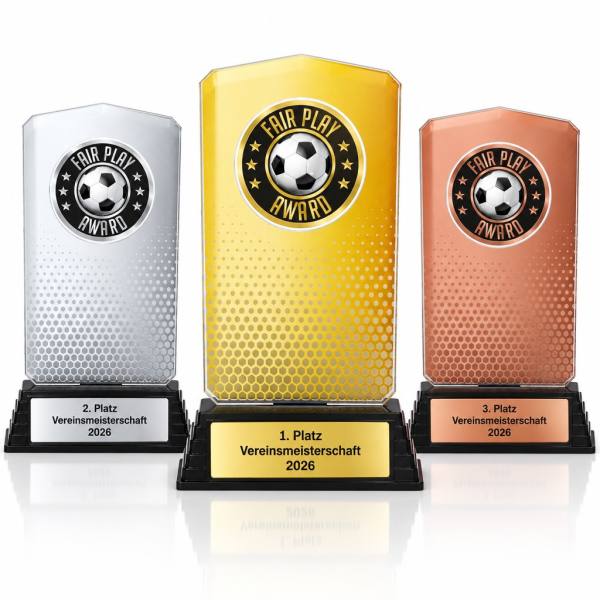 Fair Play Acrylpokal mit Gravur
