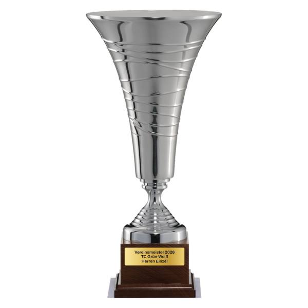 Maestro Pokal 1360 versilbert mit Gravur