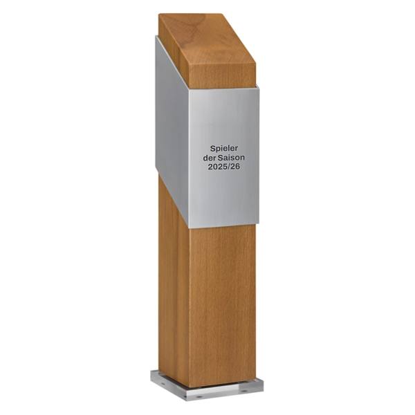 Maestro Award 1831 Holzstele mit Gravur