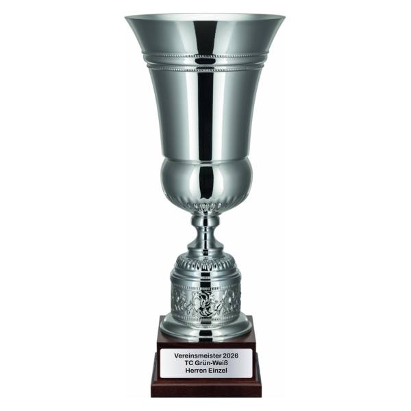 Maestro Pokal 1957 versilbert mit Gravur