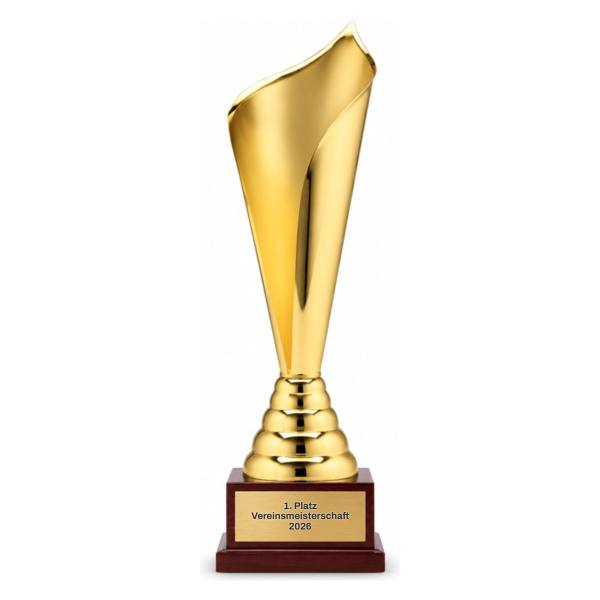Trionfo Pokal 243 Gold mit Gravur