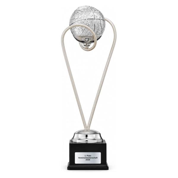 Trionfo Basketball-Trophäe 25100 Perlmutt mit Gravur