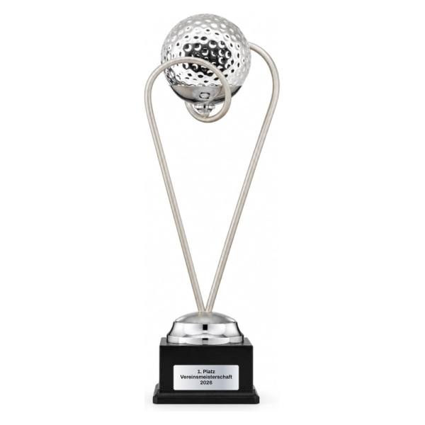 Trionfo Golf-Trophäe 25100 Perlmutt mit Gravur