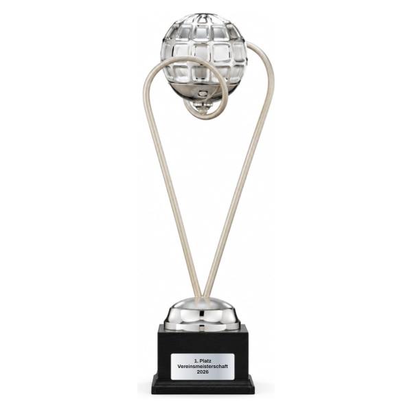 Trionfo Ball-Trophäe 25100 Perlmutt mit Gravur