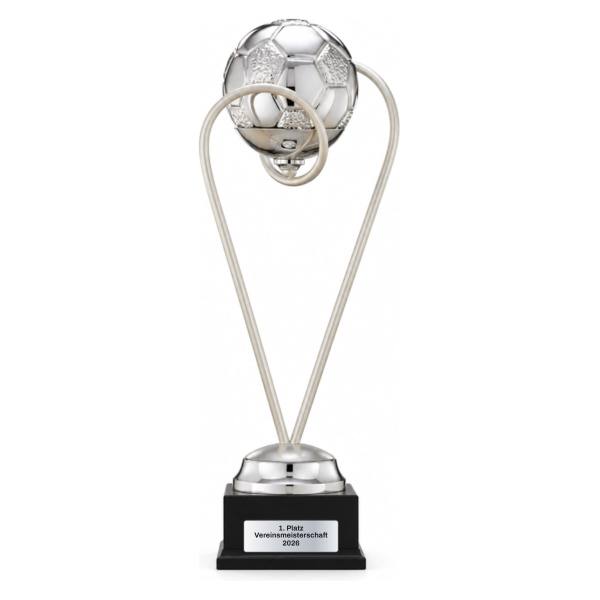 Trionfo Fußball-Trophäe 25100 Perlmutt mit Gravur