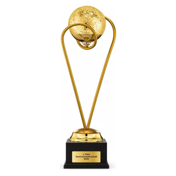 Trionfo Tennis-Trophäe 25120 Gold mit Gravur
