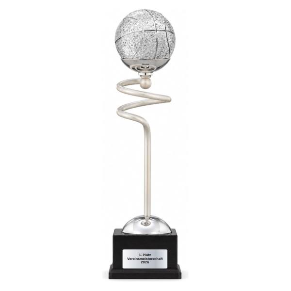 Trionfo Basketball-Trophäe 25130 Perlmutt mit Gravur