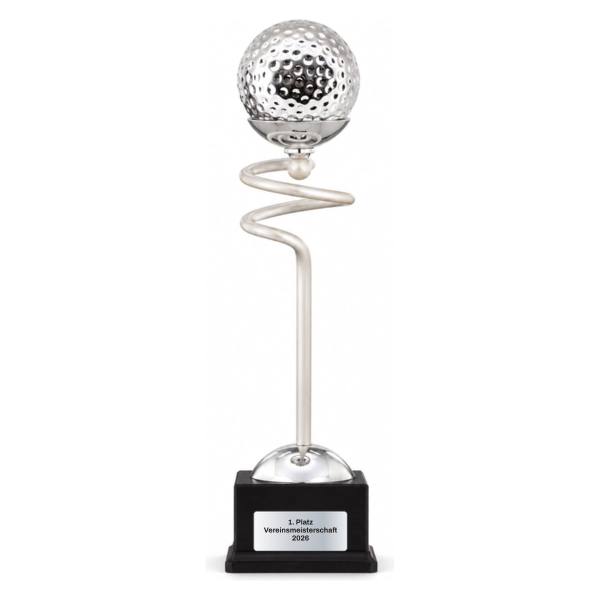 Trionfo Golf-Trophäe 25130 Perlmutt mit Gravur