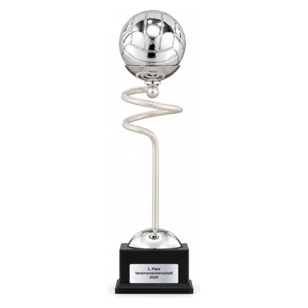 Trionfo Volleyball-Trophäe 25130 Perlmutt mit Gravur