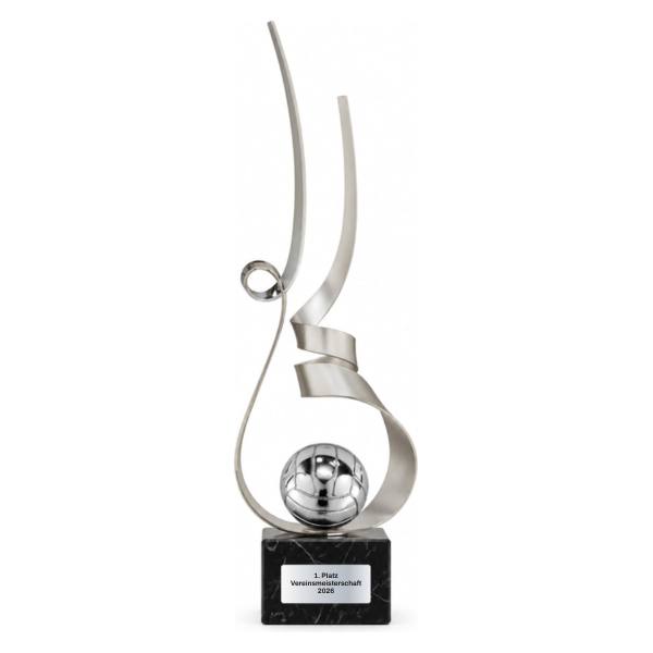 Trionfo Volleyball-Trophäe 26120 Silber mit Gravur