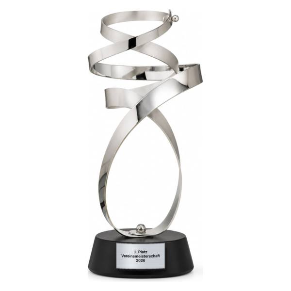 Trionfo Wirbel-Trophäe 26180 Silber mit Gravur