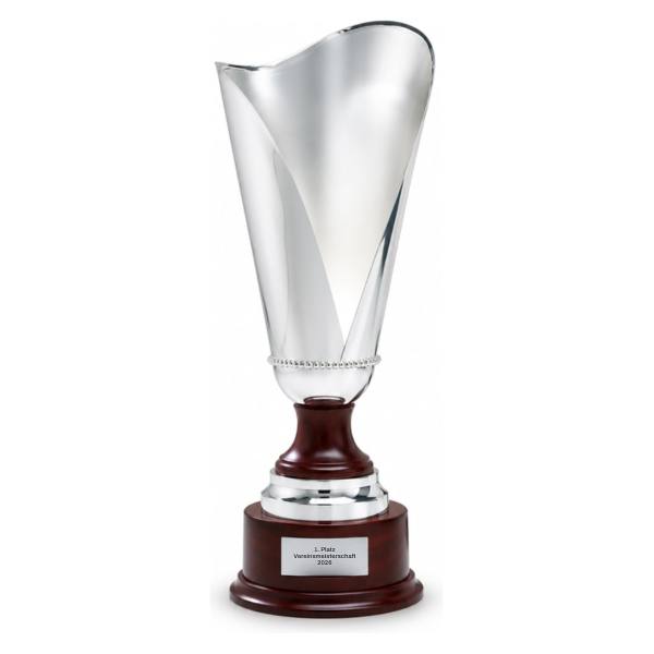 Trionfo Pokal 333 Silber mit Gravur