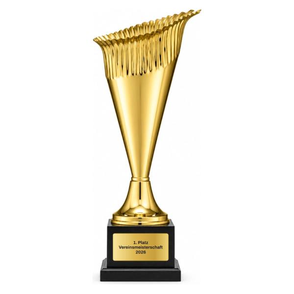 Trionfo Pokal 602 Gold mit Gravur
