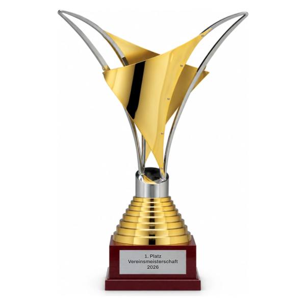 Trionfo Pokal 619 Gold mit Gravur