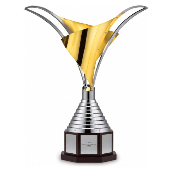 Trionfo Pokal 622 Gold-Silber 120 cm mit Gravur
