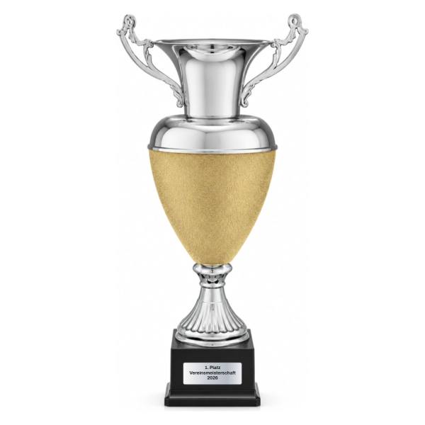 Trionfo Henkelpokal 6323 Silber-Gold mit Gravur