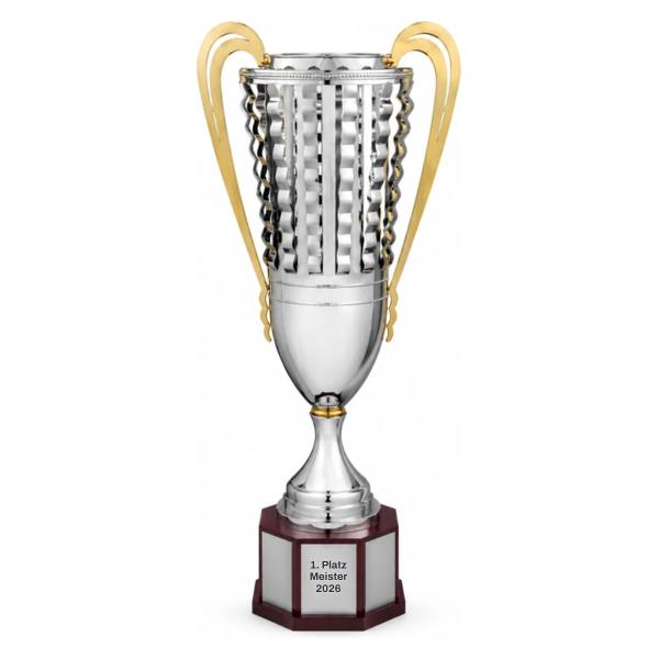 Trionfo Henkelpokal 710 Silber-Gold 124 cm mit Gravur