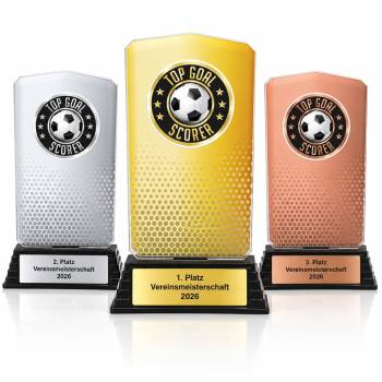Torschützenkönig Acrylpokal mit Gravur
