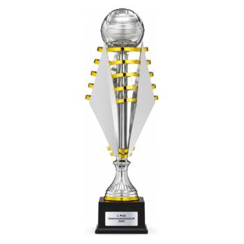 Trionfo Turmpokal SO605 Silber-Gold mit Gravur