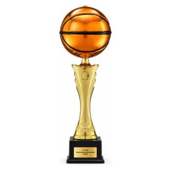Trionfo Basketballpokal SO609 Gold mit Gravur