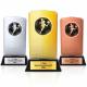 Fußball Acrylpokal Spieler mit Gravur