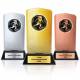 Damen Fußball Acrylpokal mit Gravur
