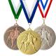 Basketball Medaillen in 50mm MMC40050 in Gold, Silber und Bronze