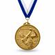 Golf Medaille 68mm ST-9207 in Gold