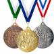 Marathon Medaillen 50 mm in Gold, Silber und Bronze mit geprägtem Laufsport-Motiv