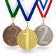 Turnier Medaillen 45 mm MMC4503 mit Platz 1, 2, 3 in Gold, Silber und Bronze