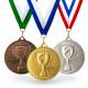 Sportmedaillen 45 mm MMC4504 mit Platz 1, 2, 3 in Gold, Silber und Bronze