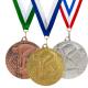 Schwimm Medaillen in 50mm MMC7450 in Gold, Silber und Bronze